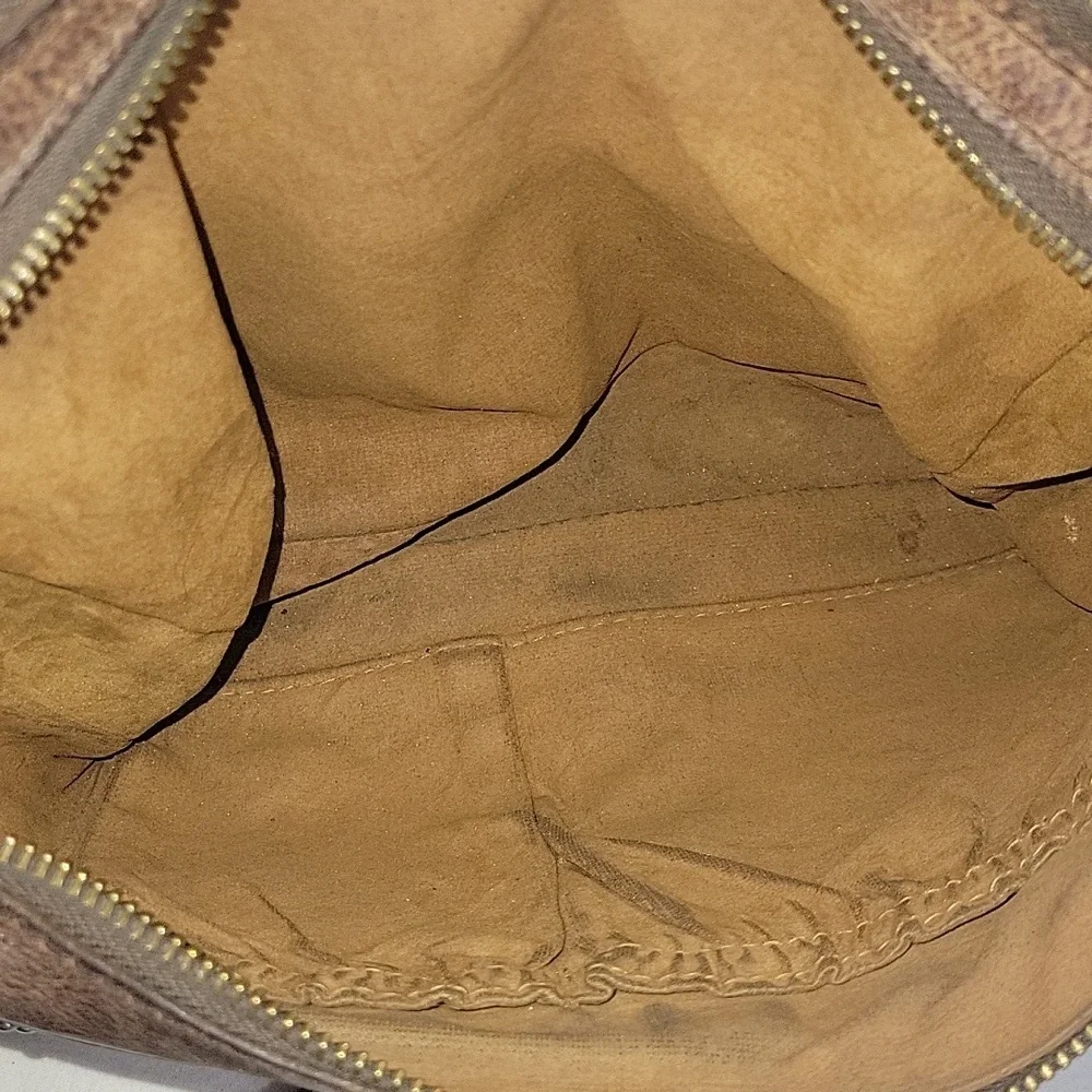 Patricia Nash Vintage Inspired Brown Leather Women Bag